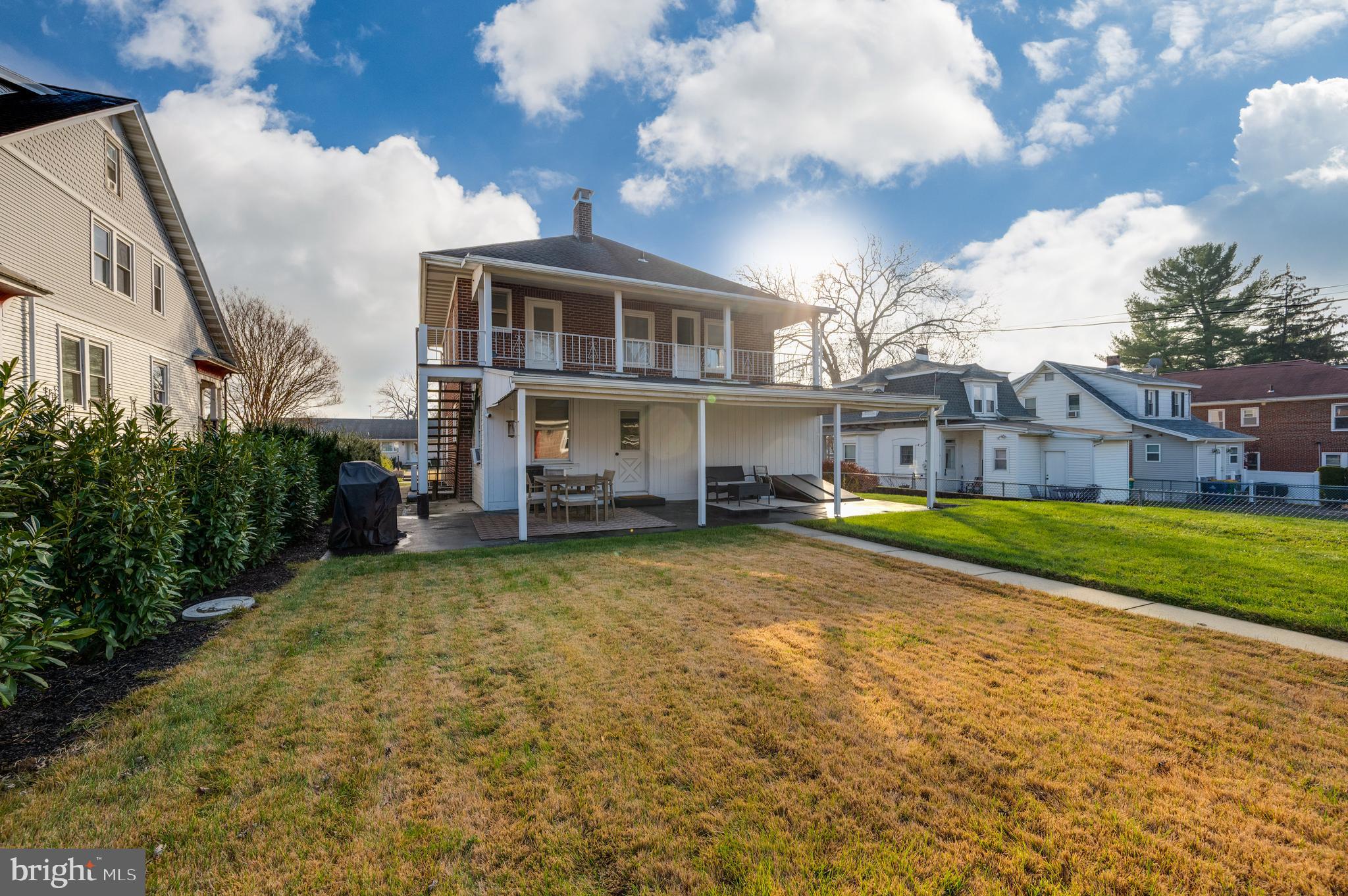 2021 Noble Street Reading, PA 19609 - Photo 46 of 54 a view of a house with a swimming pool