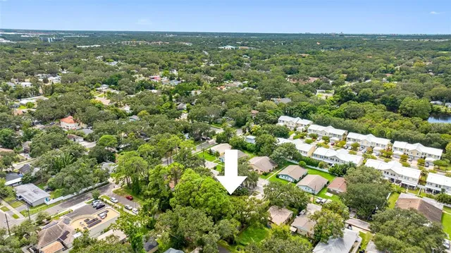 a view of city and ocean