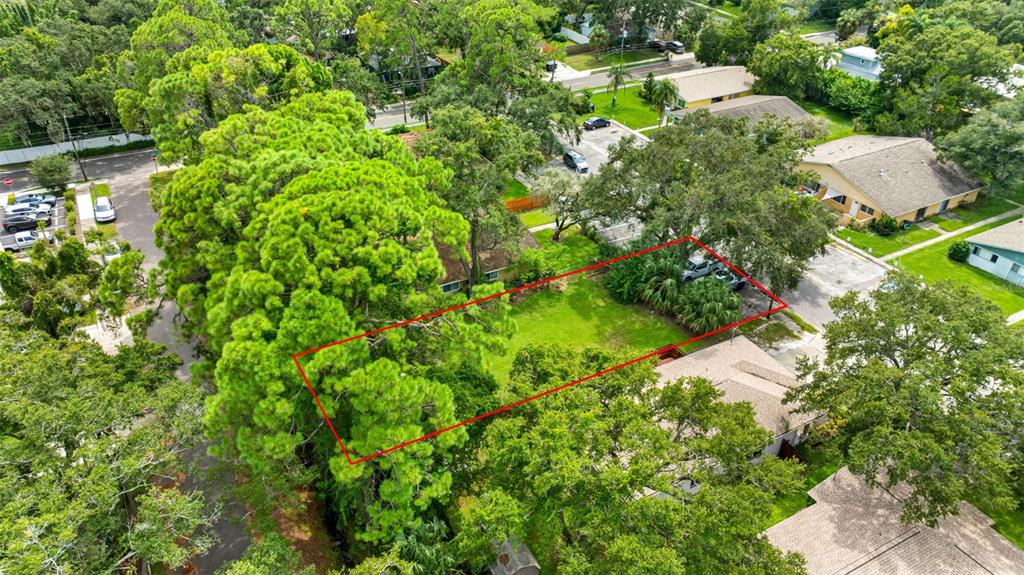 422 Mapleway Safety Harbor, FL 34695 - Photo 8 of 13 an aerial view of residential house with outdoor space and trees all around