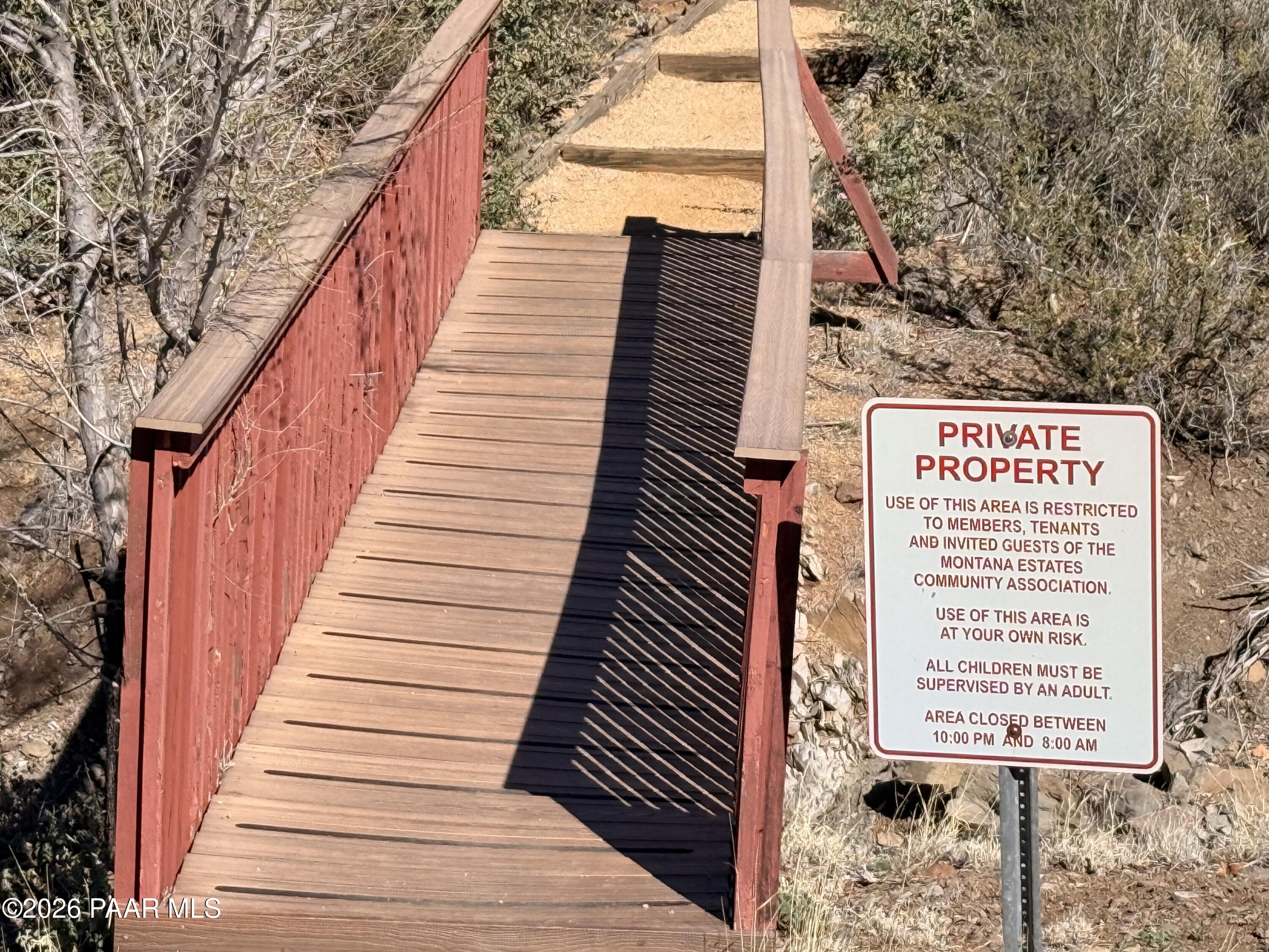 3059 Smokey Road, Unit 21E Prescott, AZ 86301 - Photo 17 of 20 Montana Estates Park sign