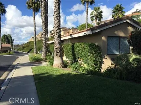 a view of a park with tree s