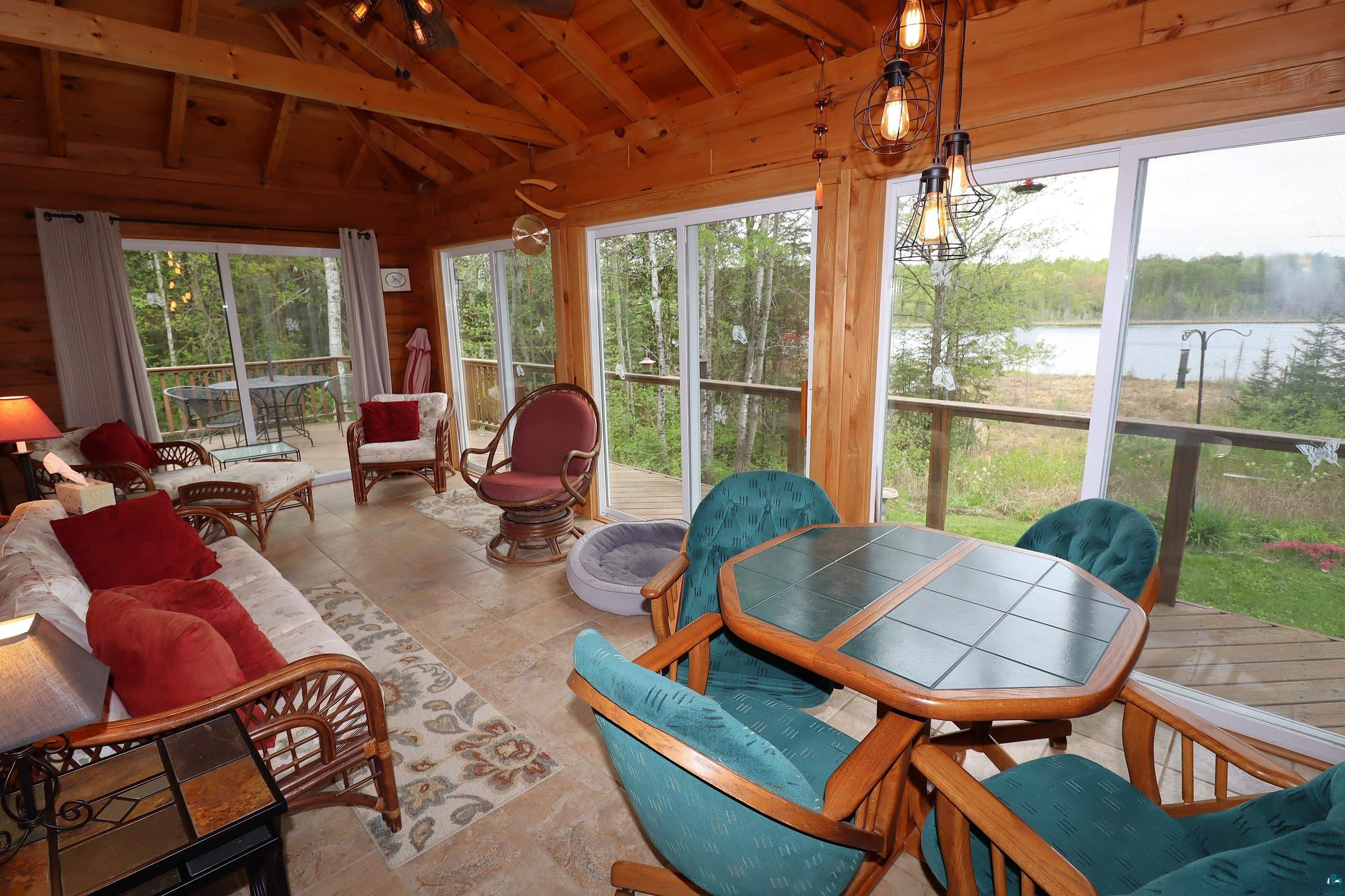 15760 Wagner Vogt Road Butternut, WI 54514 - Photo 12 of 33 Three Season Room