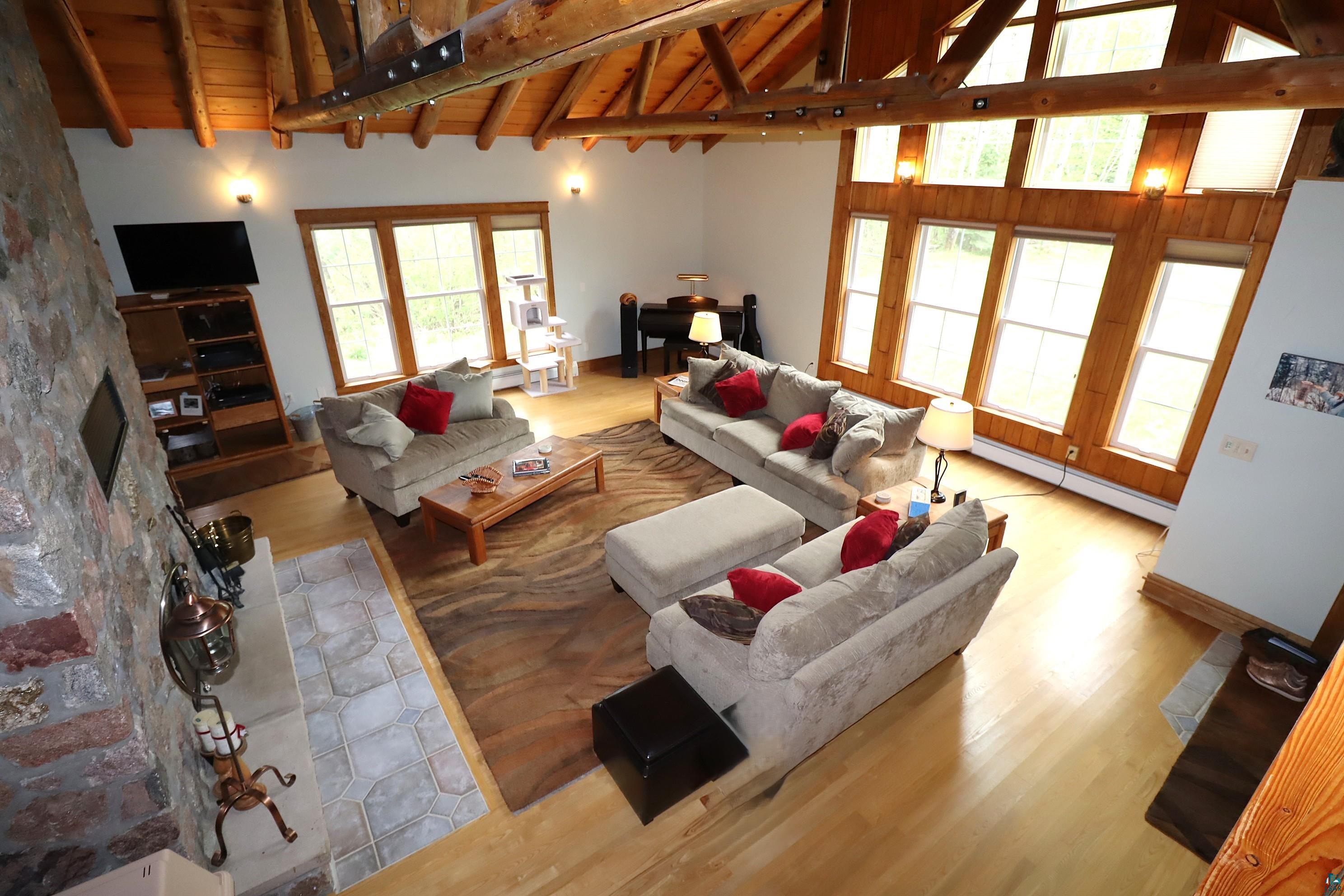 15760 Wagner Vogt Road Butternut, WI 54514 - Photo 27 of 33 View From Upper Level