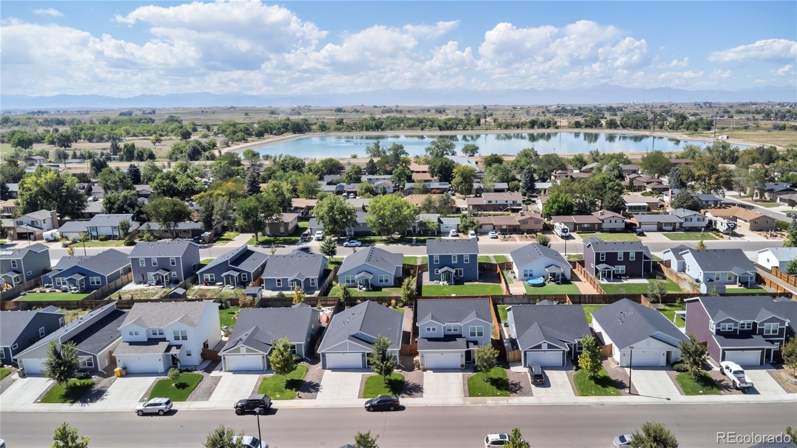 669 South Hoover Avenue Fort Lupton, CO 80621 - Photo 3 of 24 an aerial view of a city