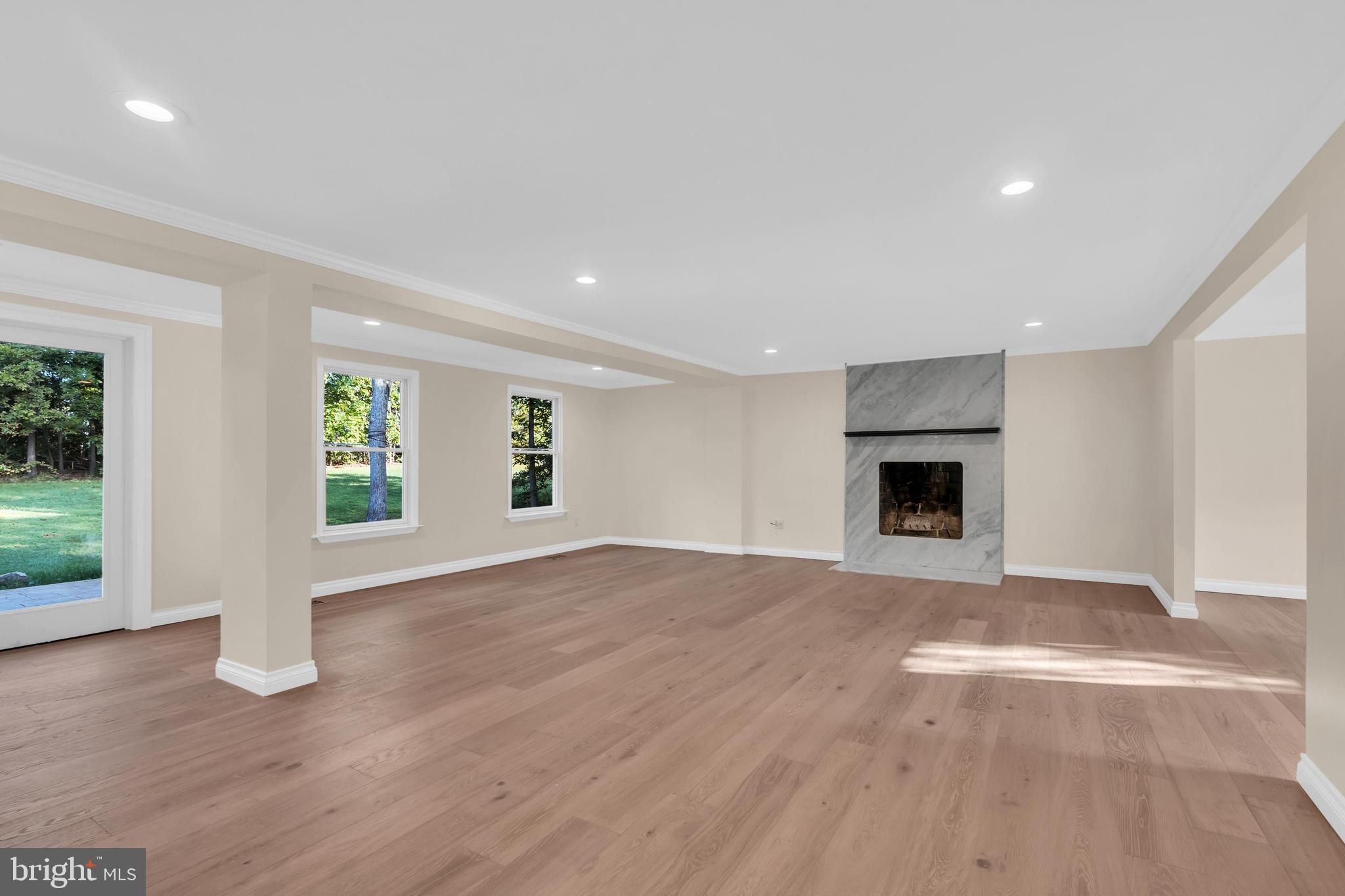 2296 Archdale Road Reston, VA 20191 - Photo 20 of 55 Wood Burning Fireplace w/ New Mantels