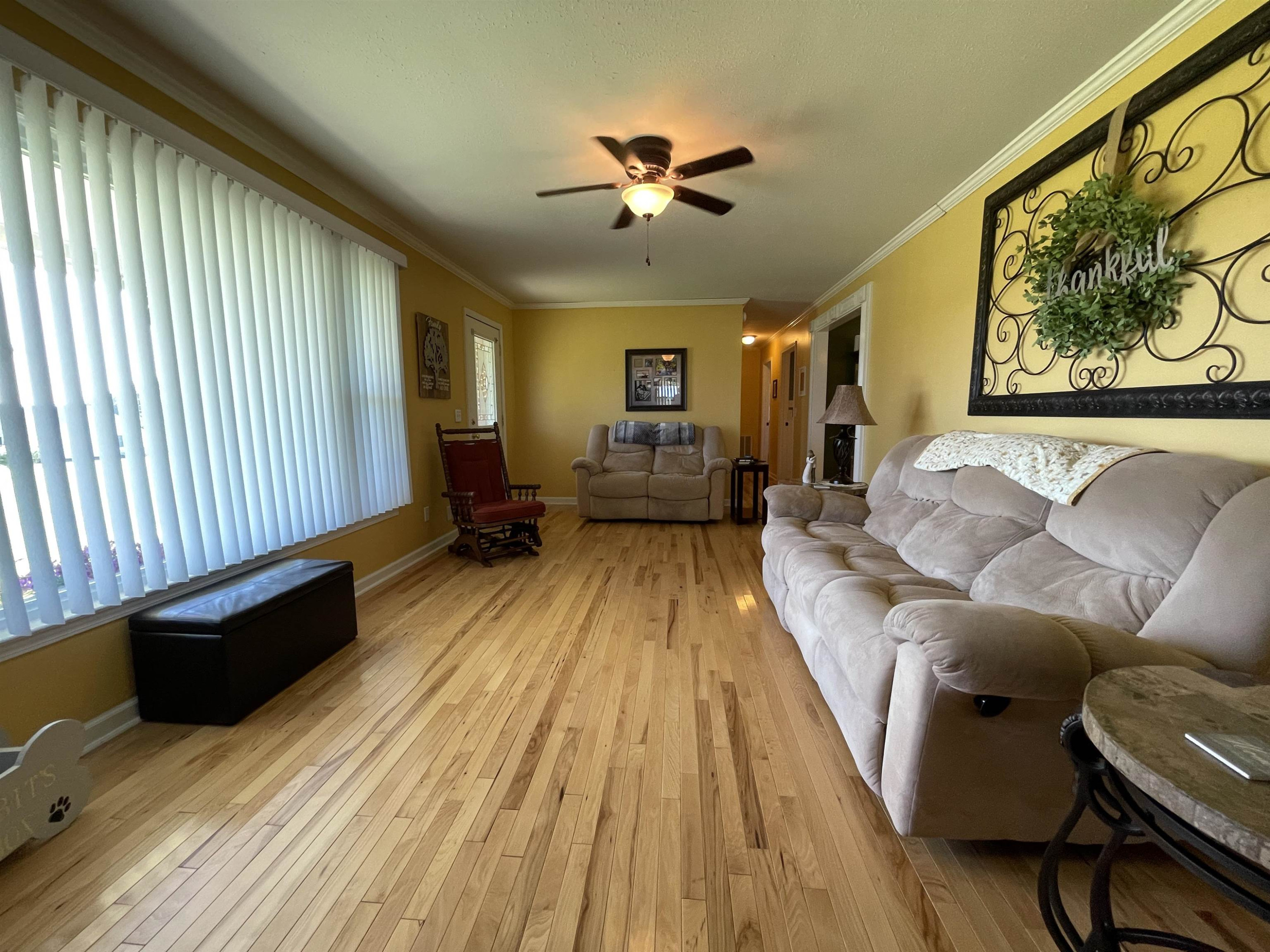 2507 East Grove Road Gleason, TN 38229 - Photo 11 of 37 a living room with furniture and a large window