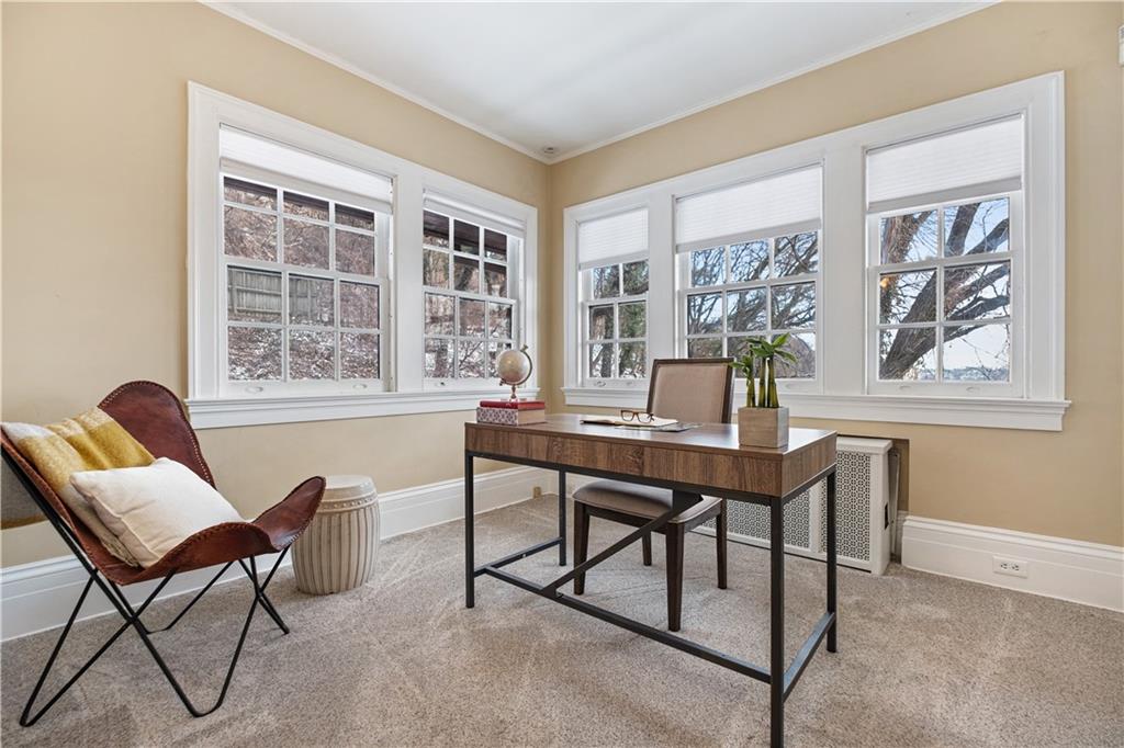 4305 Centre Pittsburgh, PA 15213 - Photo 28 of 47 a workspace with furniture and a window