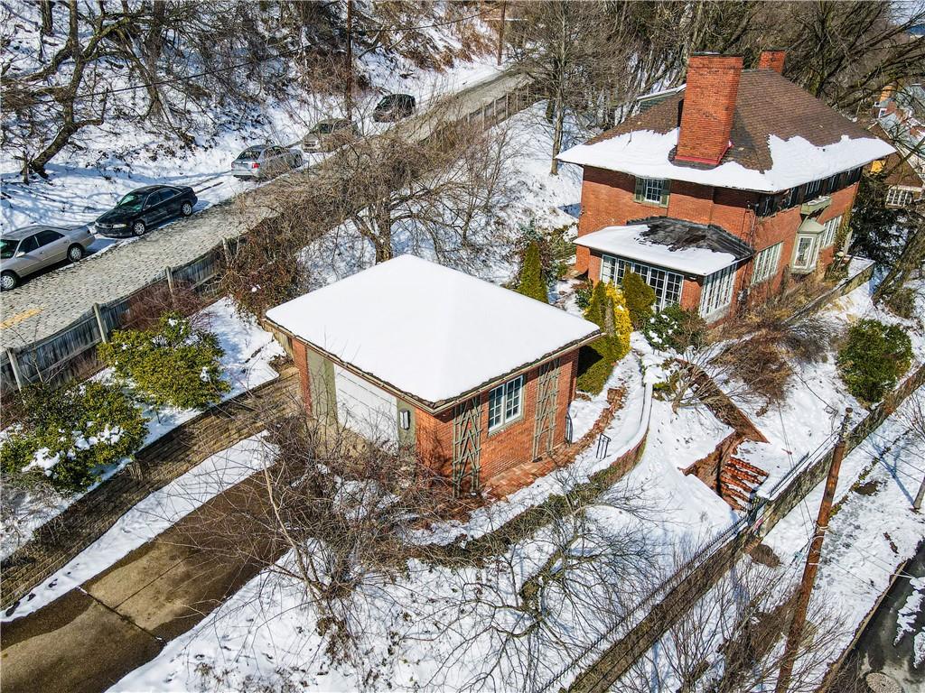 4305 Centre Pittsburgh, PA 15213 - Photo 46 of 47 a view of a white house with a yard and sitting area