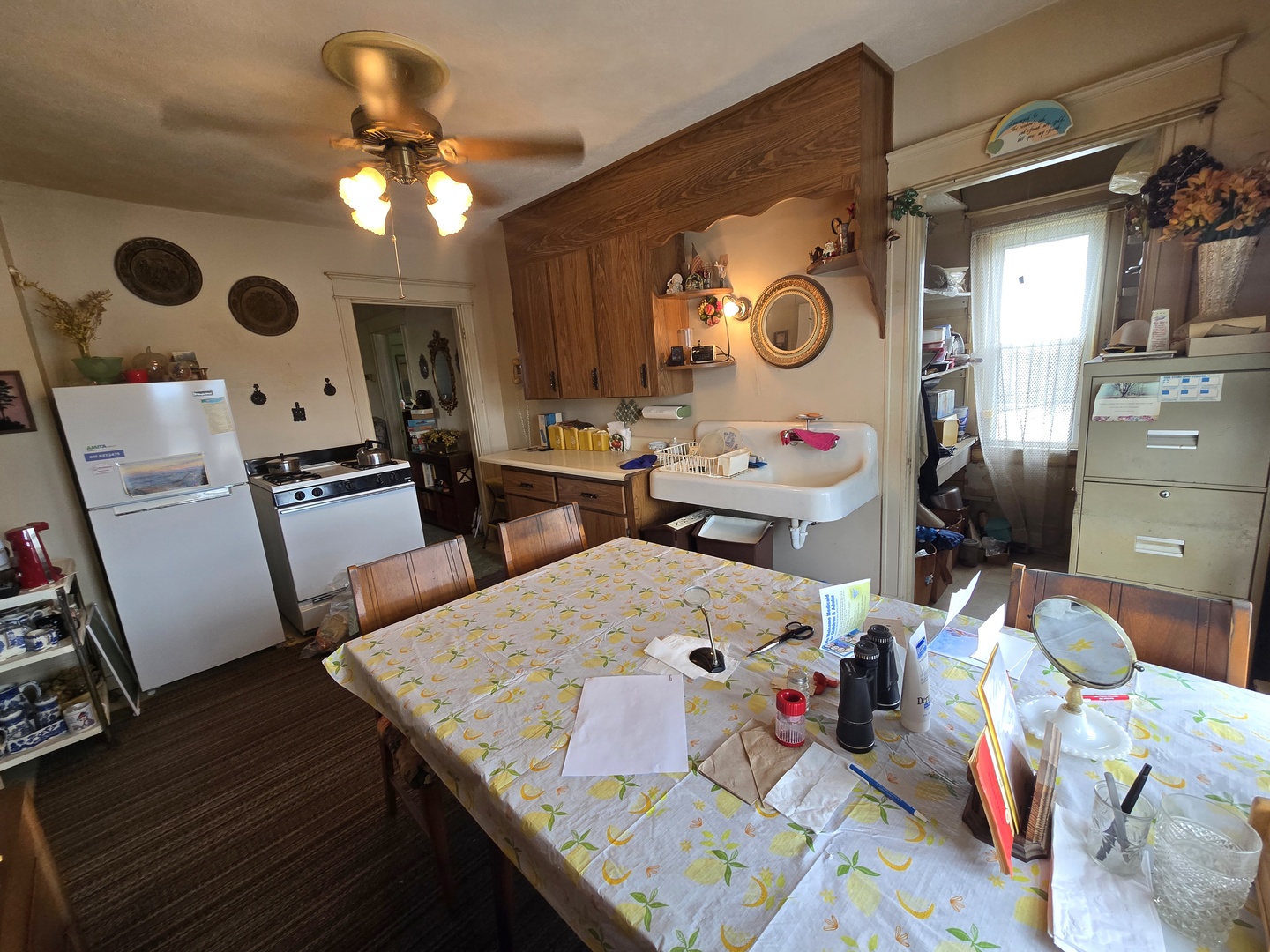 157-159 West Hickory Street Kankakee, IL 60901 - Photo 4 of 33 a bedroom with a bed and wooden floor