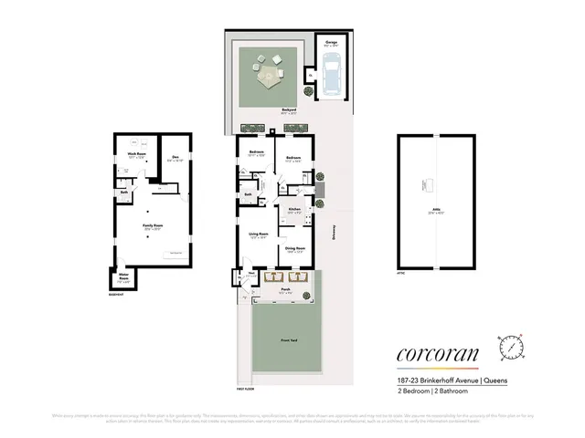 a view of backyard of a house