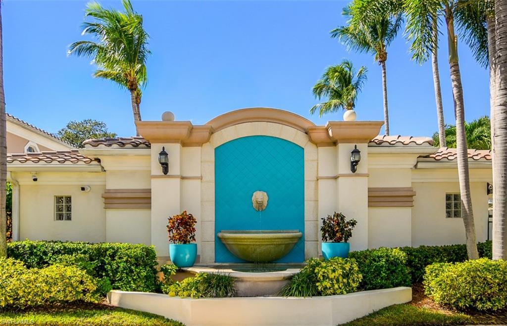 5733 Cove Circle Naples, FL 34119 - Photo 28 of 33 ENTRANCE FOUNTAIN