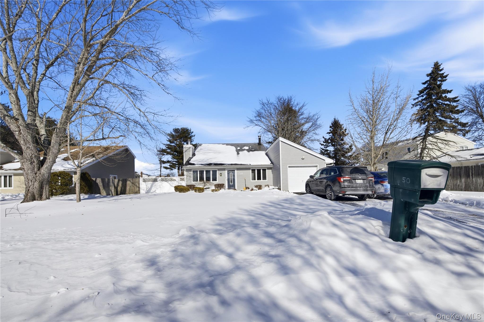 50 Rustic Avenue Medford, NY 11763 - Photo 3 of 20 a view of a house with a snow in front of house