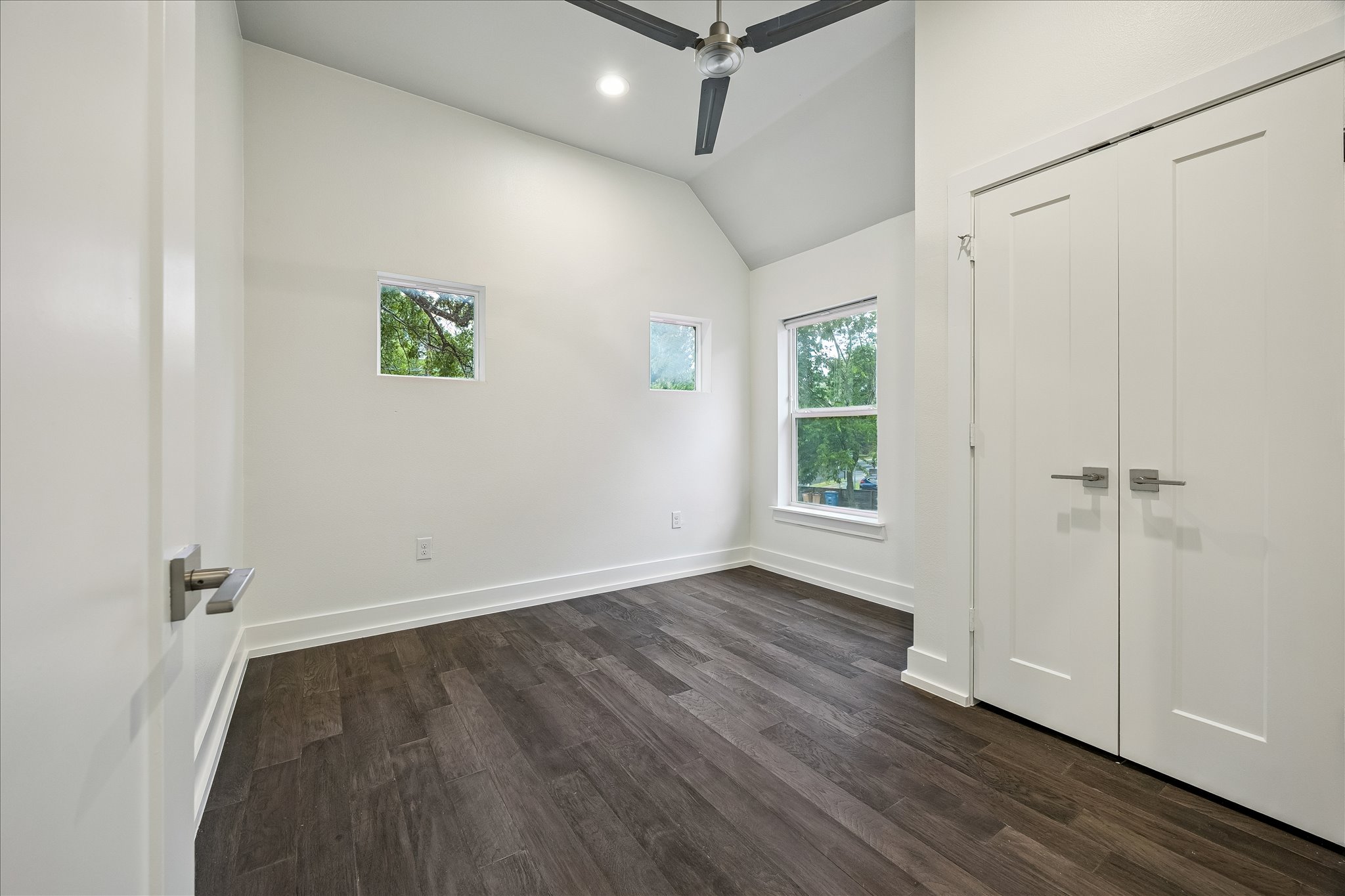 1224 Eleanor Street, Unit 1 Austin, TX 78721 - Photo 13 of 18 a view of a hallway with wooden floor and a window