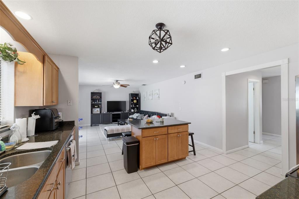 12935 Rain Forest Street Temple Terrace, FL 33617 - Photo 14 of 51 a kitchen with a sink and a stove top oven
