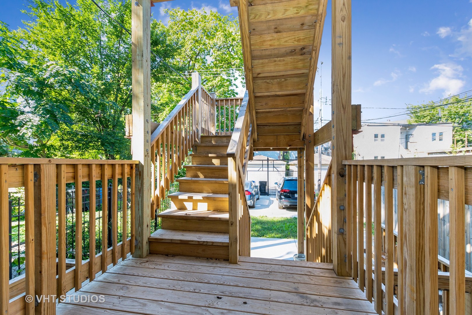 Undisclosed Address Chicago, IL 60637 - Photo 11 of 12 a view of a balcony with an outdoor space