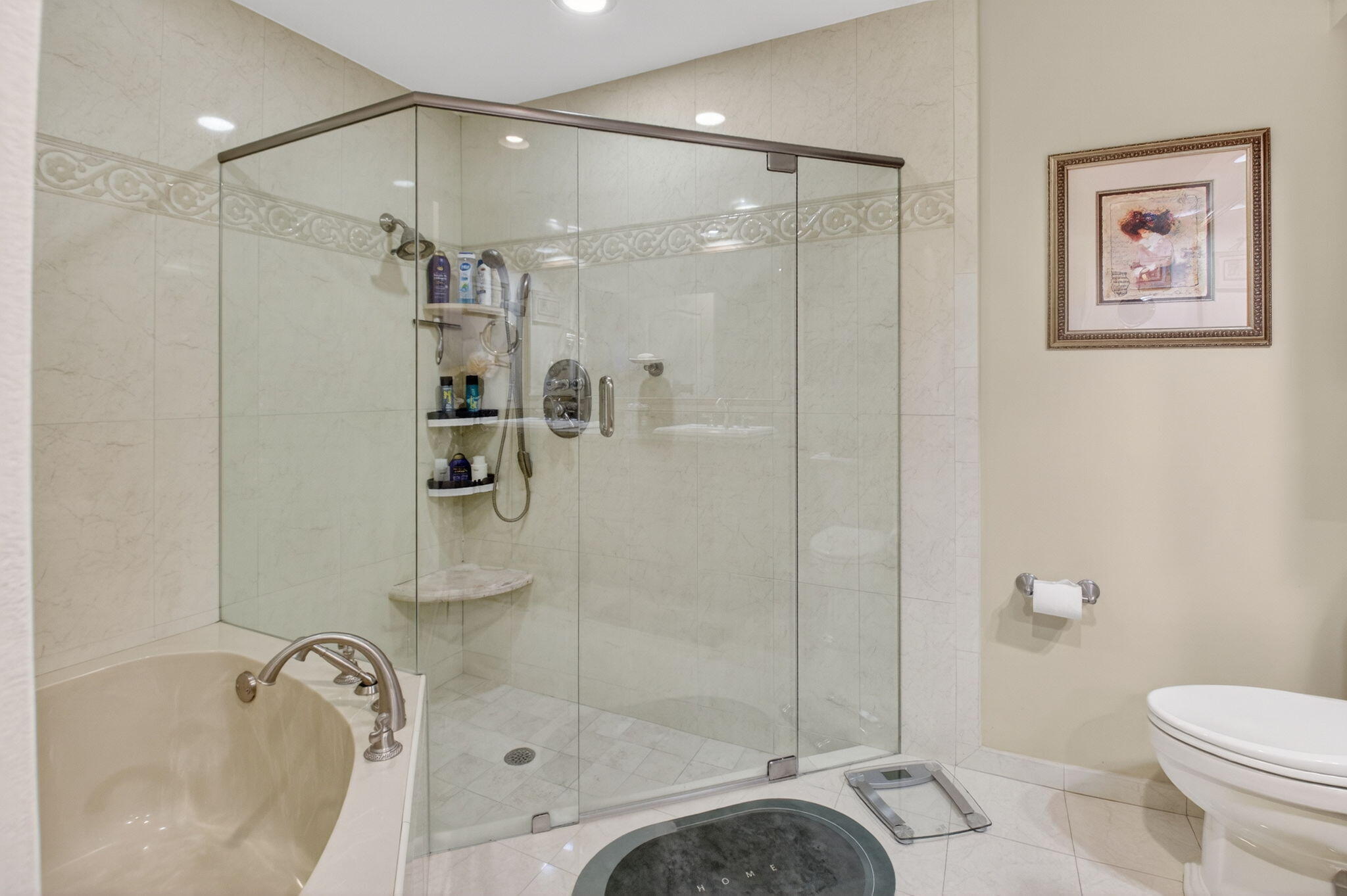 9064 Boca Gardens Parkway, Unit B Boca Raton, FL 33496 - Photo 20 of 41 PRIMARY SHOWER