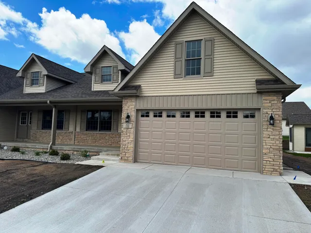 a view of a house with a outdoor space
