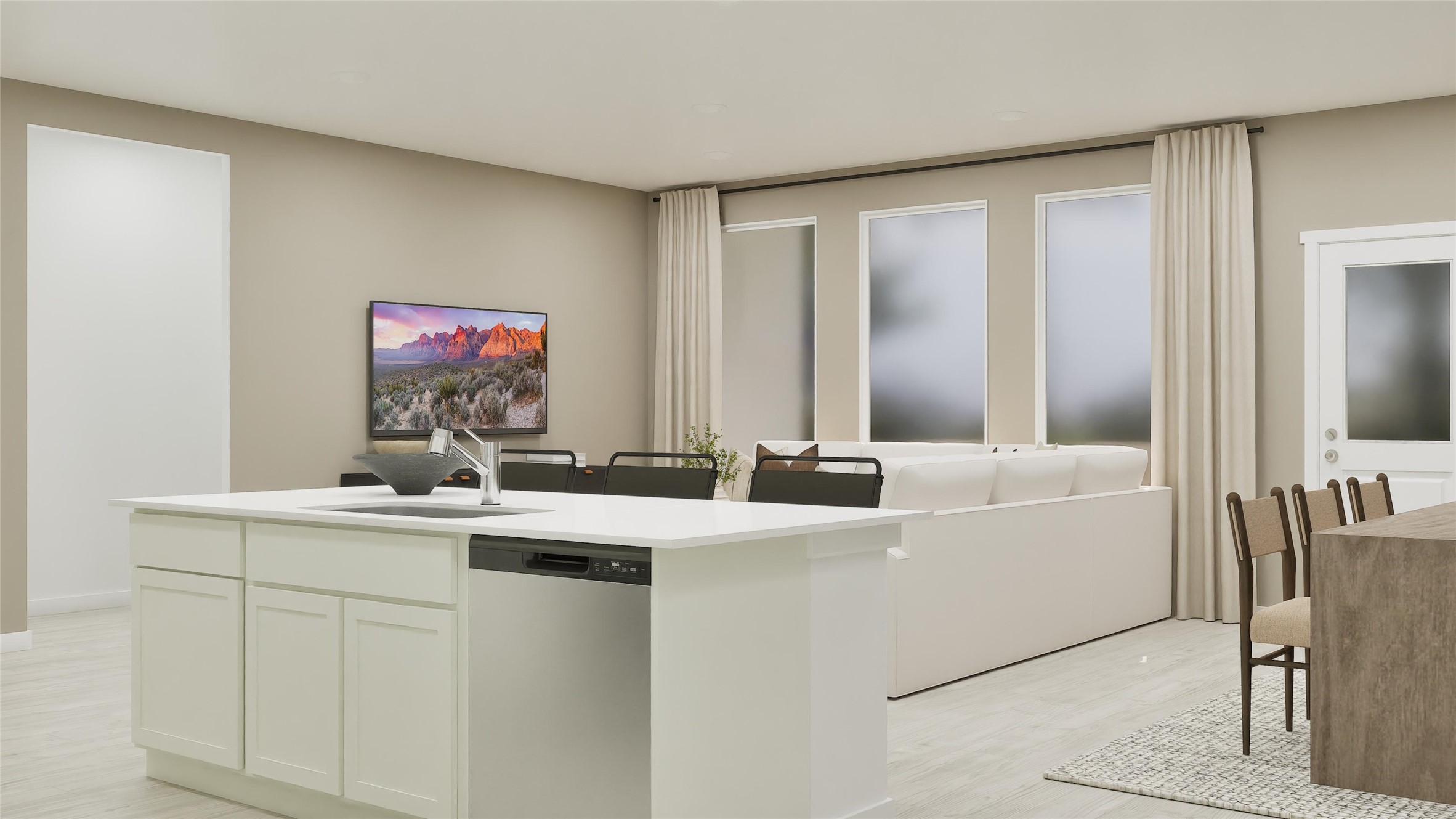 1240 Y. O. Rnch Loop Salado, TX 76571 - Photo 18 of 34 a bathroom with a double vanity sink and a bathtub