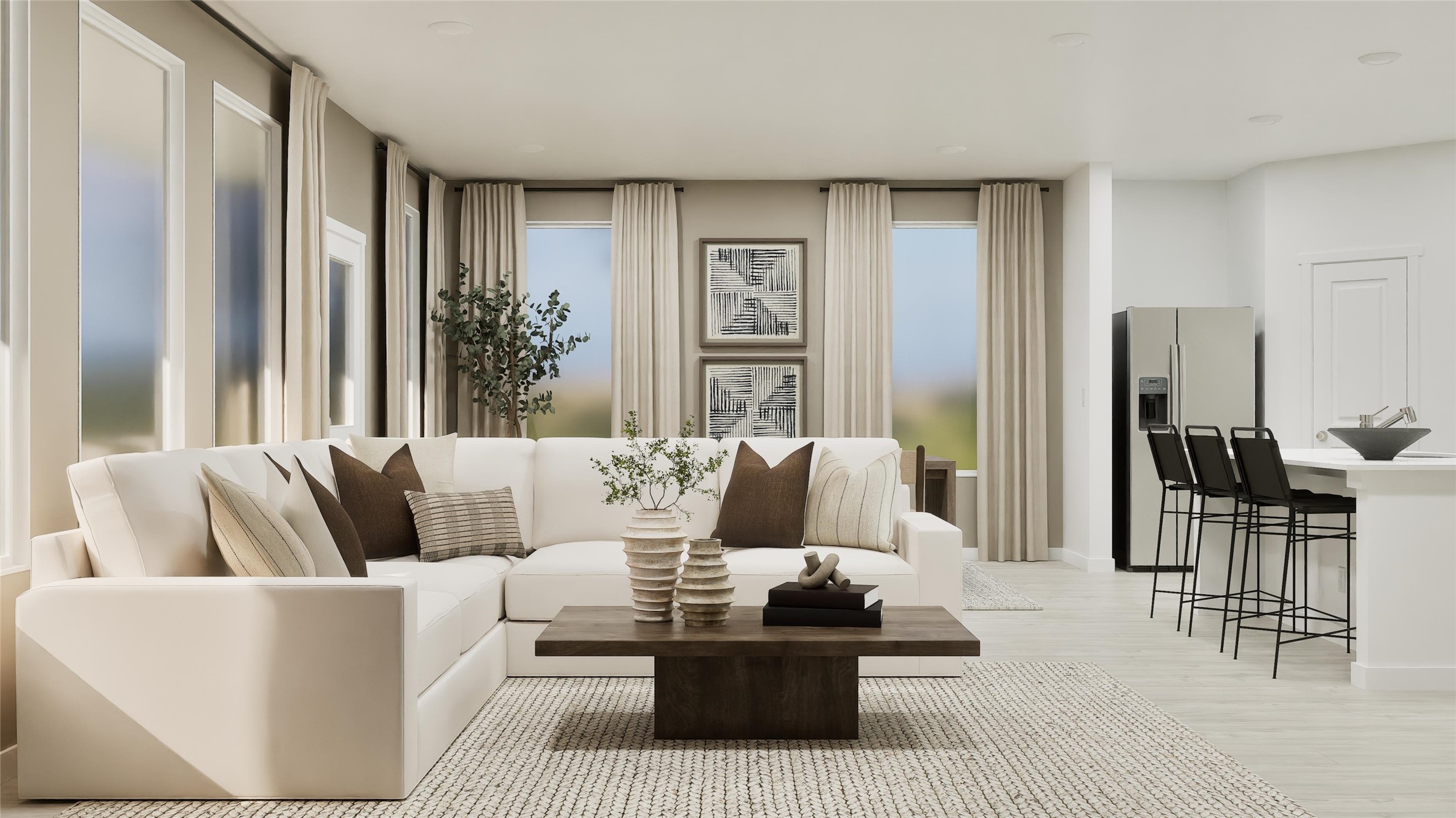 1240 Y. O. Rnch Loop Salado, TX 76571 - Photo 25 of 34 a living room with furniture and large windows