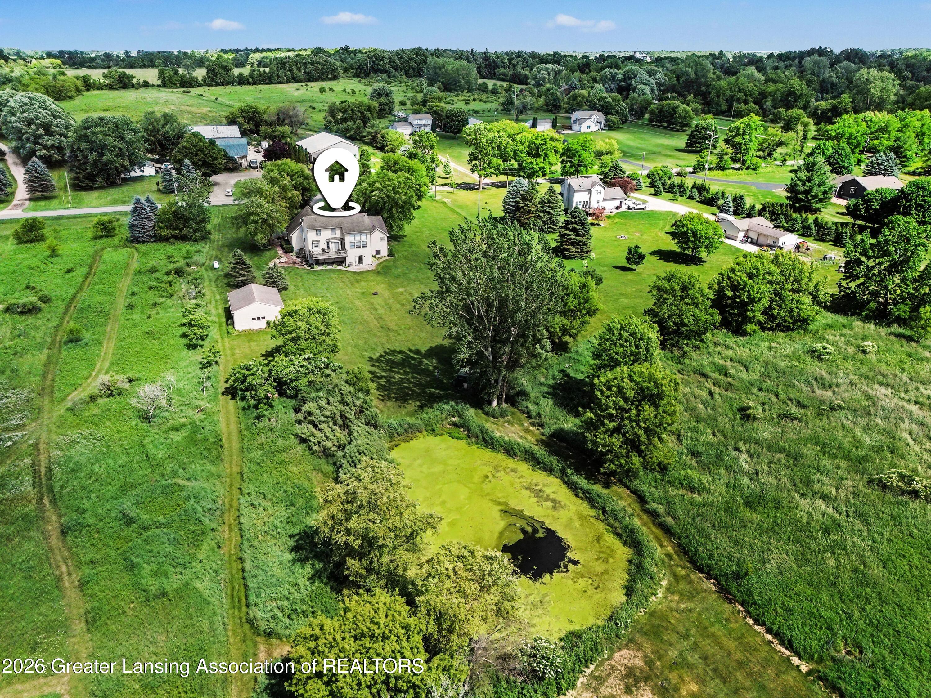 2626 South Edgar Road Mason, MI 48854 - Photo 21 of 28 Aerial