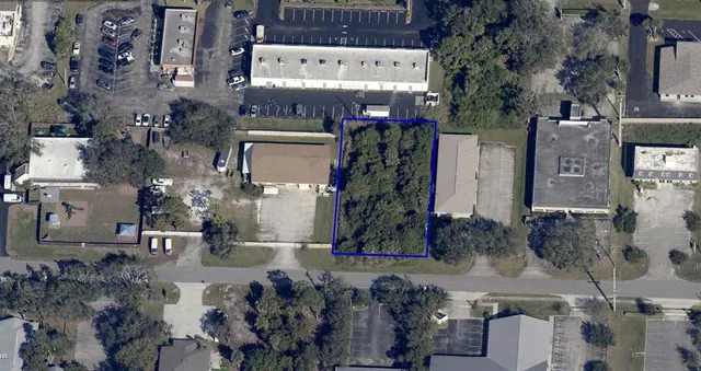 a aerial view of multiple house