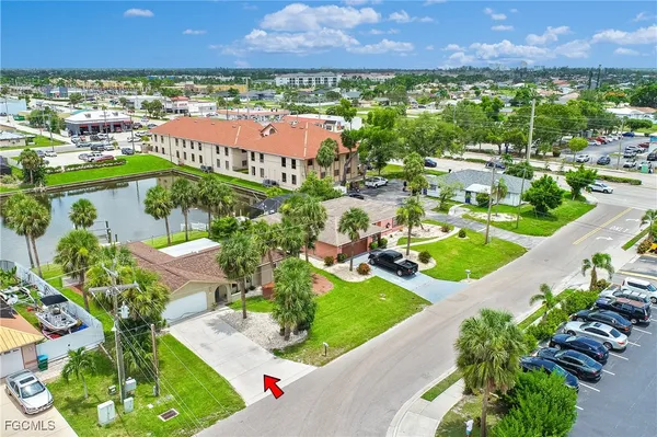 a view of a city and an ocean view