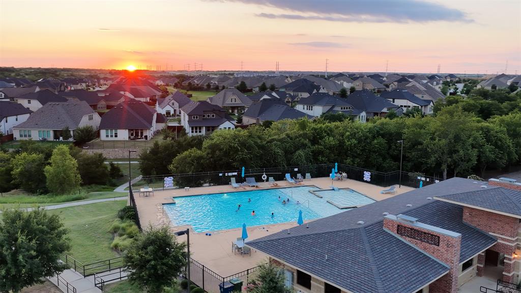 5213 Ravine Ridge Court Flower Mound, TX 76262 - Photo 34 of 40 Community pool with views overlooking greenspace, homes, and trail access.