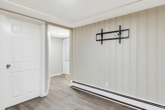 wooden floor in an empty room