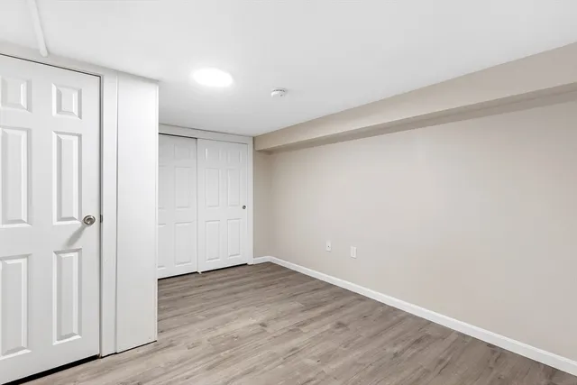 wooden floor in an empty room