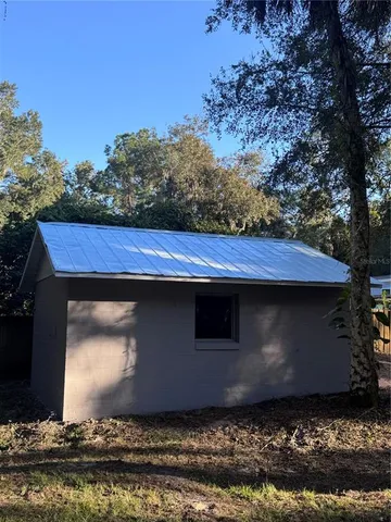 a view of house with backyard