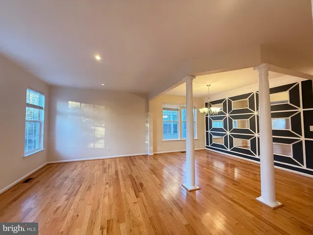 a view of empty room