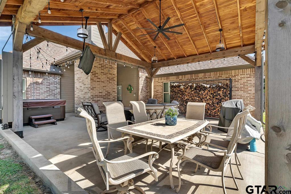 2001 Winding Run Lane Longview, TX 75605 - Photo 15 of 45 a outdoor space with lots of tables and chairs