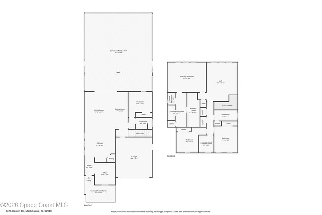 $829,000 | 2476 Kamin Drive, Melbourne, FL 32940