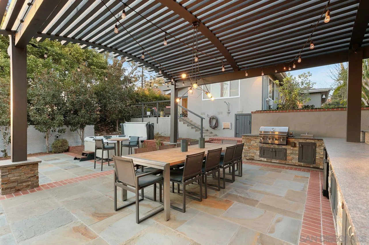 751 Hoska Drive Del Mar, CA 92014 - Photo 27 of 43 a outdoor dining space with furniture and outdoor view