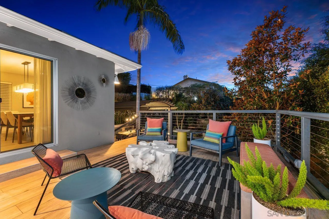 751 Hoska Drive Del Mar, CA 92014 - Photo 6 of 43 a view of balcony deck and patio