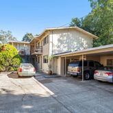 a car parked in front of house