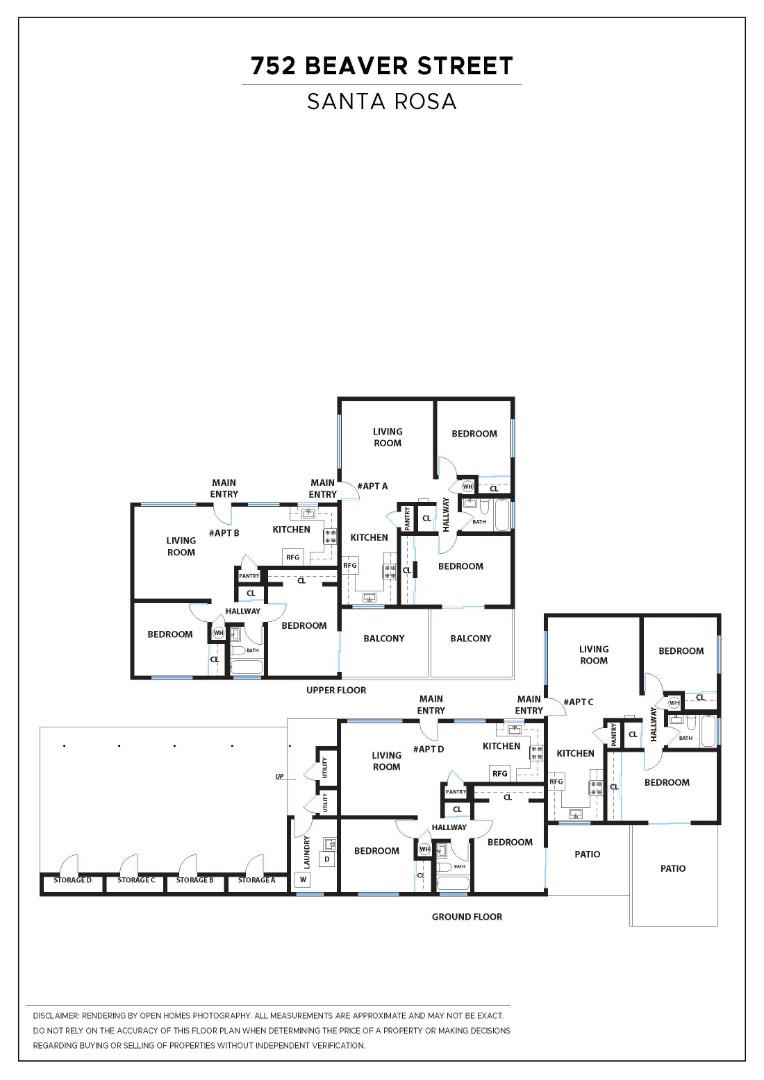 752 Beaver Street Santa Rosa, CA 95404 - Photo 9 of 9 a picture of floor plan