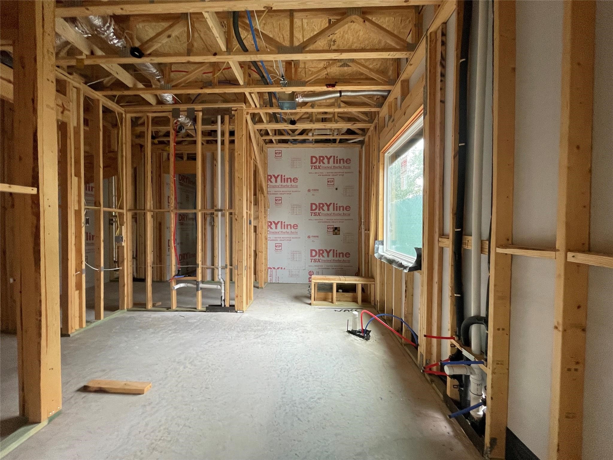 8033 Ridgeview Drive Houston, TX 77055 - Photo 12 of 36 Primary Bathroom Will Feature Dual Sinks, Separate Shower, and Freestanding Tub. Construction Photo as of 2/26/2026