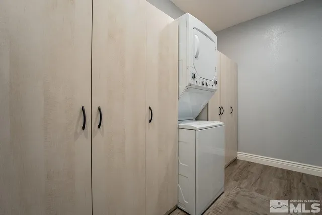 a bathroom with a shower and toilet