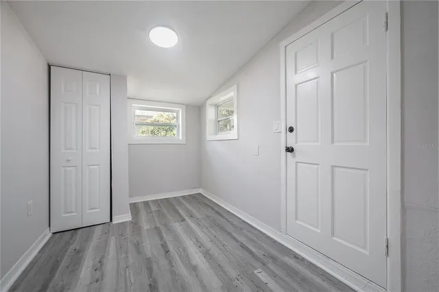 wooden floor in an empty room