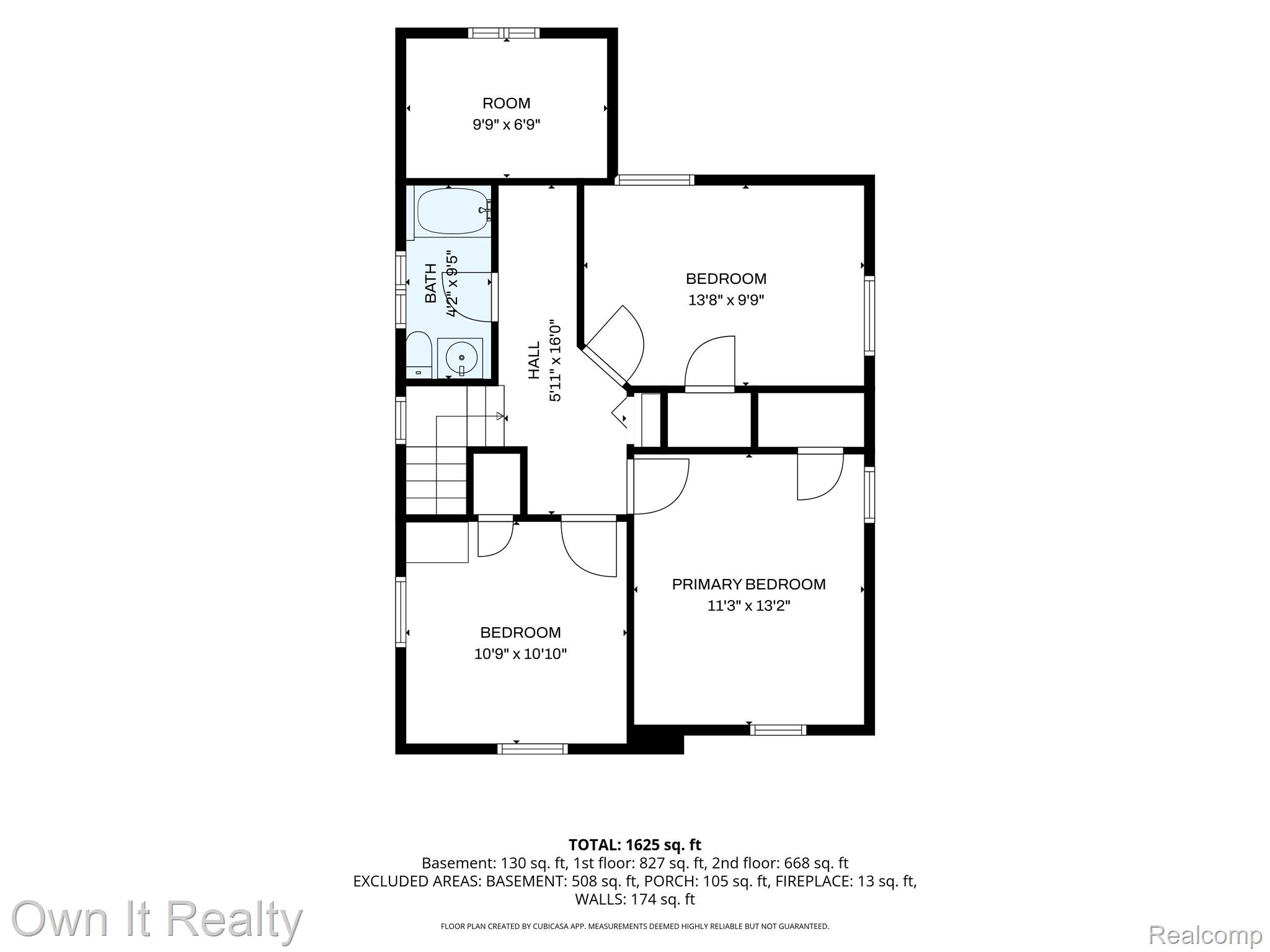 17351 Appoline Street Detroit, MI 48235 - Photo 33 of 34 Floor plan