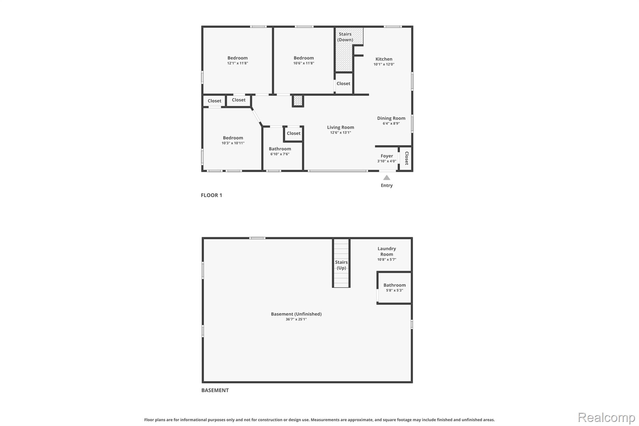 8634 Allen Road Allen Park, MI 48101 - Photo 37 of 38 View of home floor plan