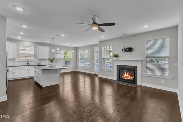 a view of a livingroom with a window