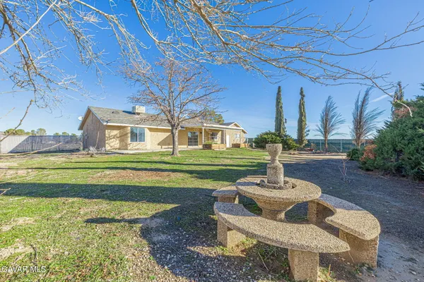 a house with a outdoor space