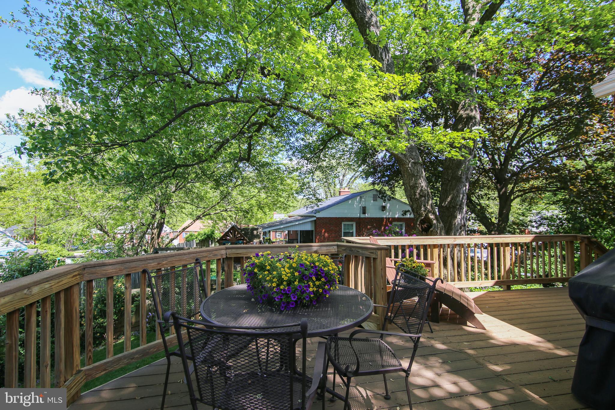 1503 Crest Road Silver Spring, MD 20902 - Photo 38 of 64 Sunny & Private Deck with Amazing Views