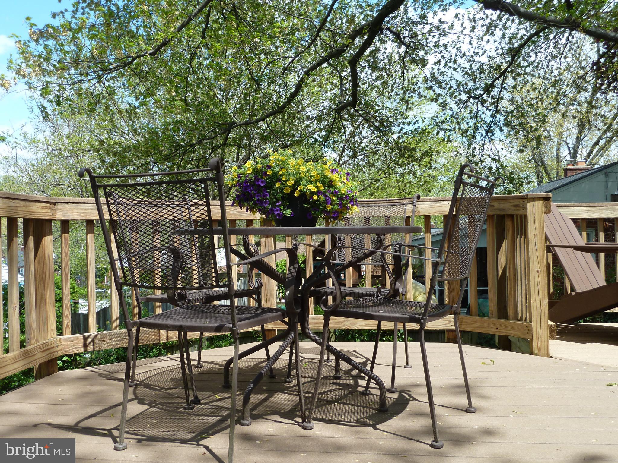 1503 Crest Road Silver Spring, MD 20902 - Photo 39 of 64 Sunny & Private Deck with Amazing Views