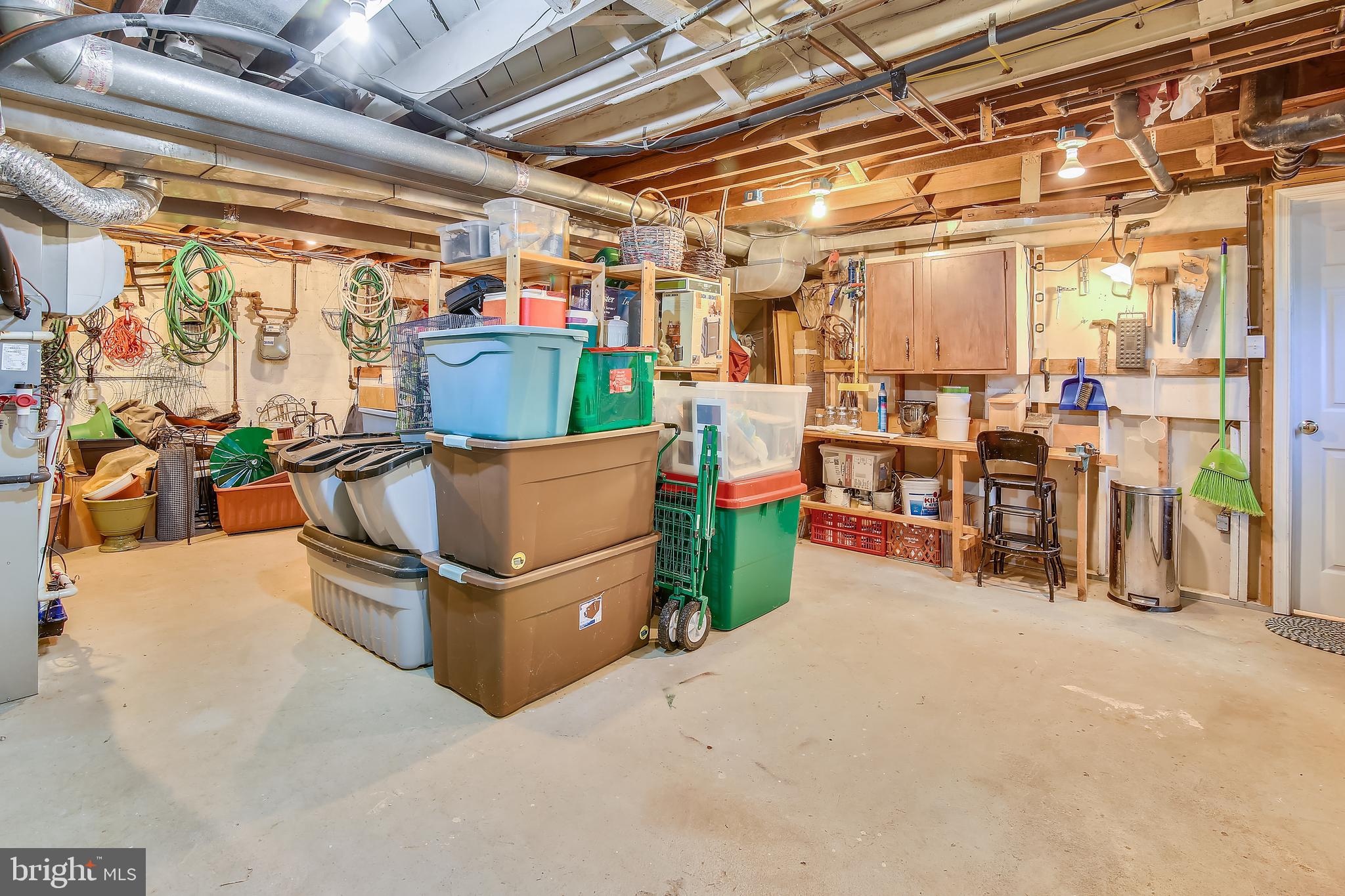 1503 Crest Road Silver Spring, MD 20902 - Photo 56 of 64 Huge Storage Area in the Lower Level