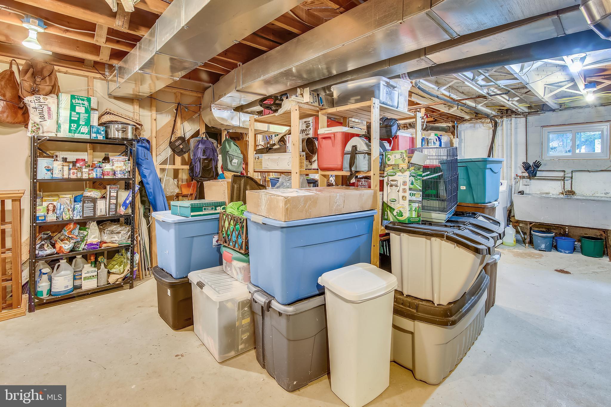 1503 Crest Road Silver Spring, MD 20902 - Photo 57 of 64 Huge Storage Area in the Lower Level