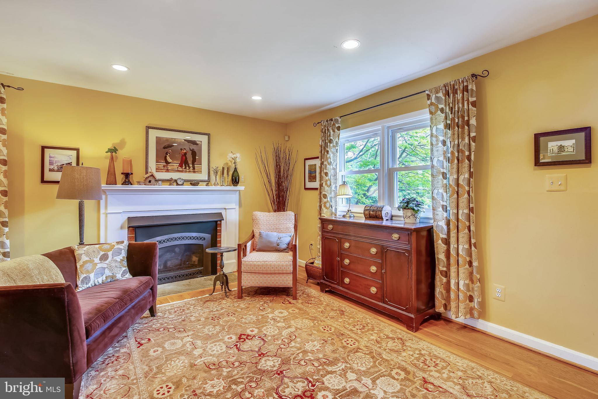 1503 Crest Road Silver Spring, MD 20902 - Photo 8 of 64 Gorgeous Fireplace with Gas Insert