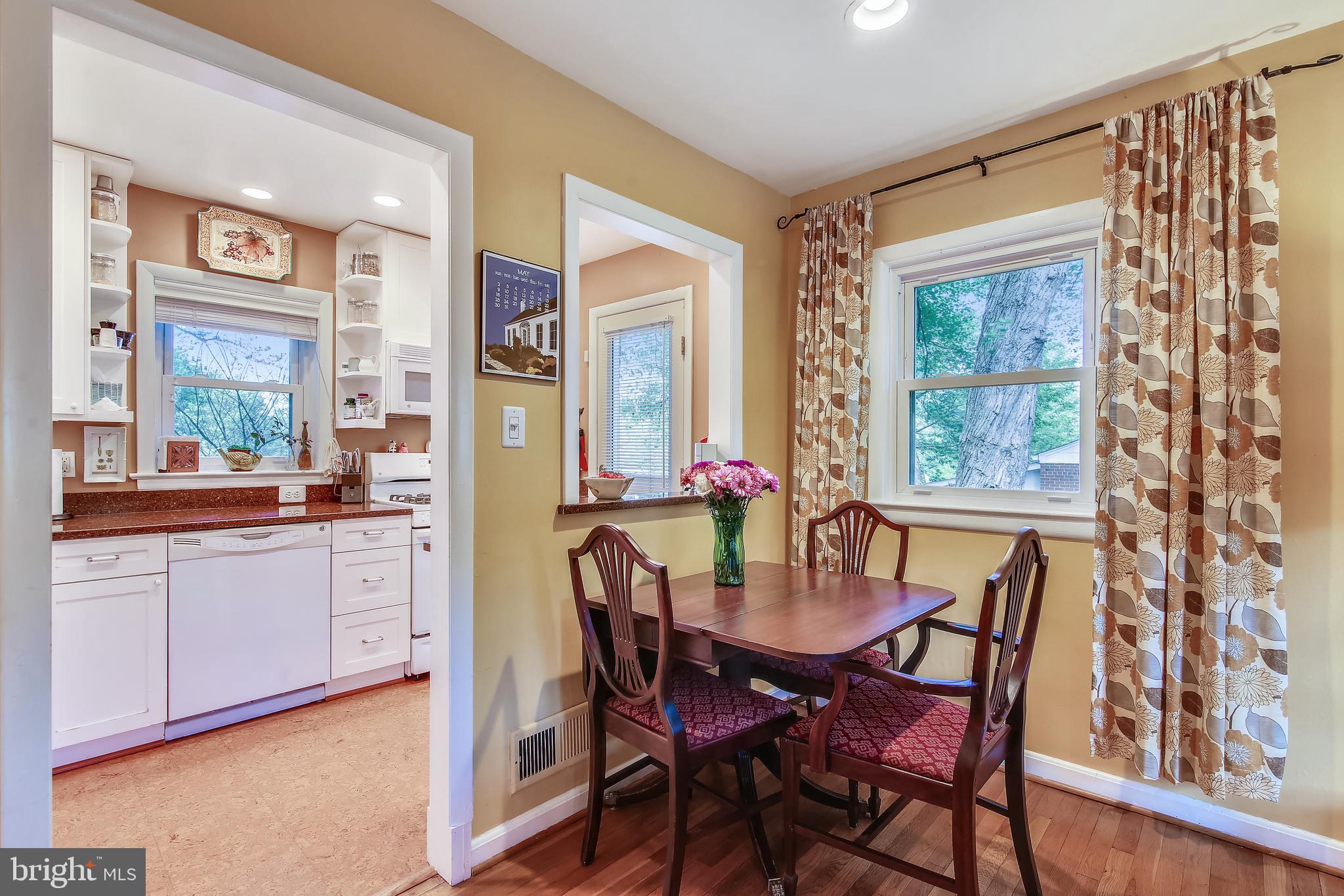 1503 Crest Road Silver Spring, MD 20902 - Photo 10 of 64 Dining Area is Open to the Kitchen